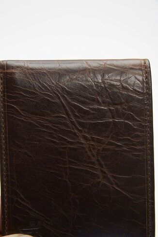 FRYE Men's Logan Slim Id Billfold, Dark Brown, One Size in Saudi Arabia