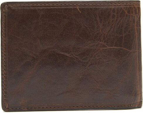 FRYE Men's Logan Slim Id Billfold, Dark Brown, One Size in Saudi Arabia