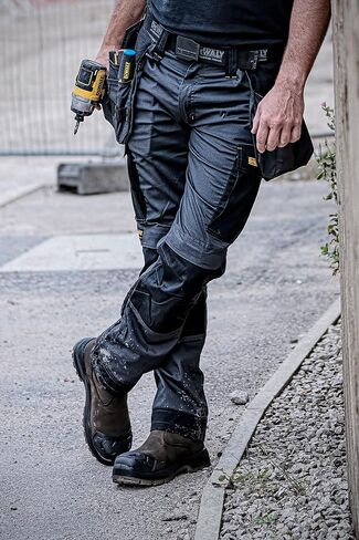DEWALT Men's Barstow Pro-Stretch, Slim Fit, Holster Pocket, Work Pants in Saudi Arabia