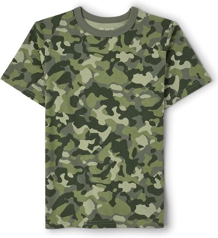 The Children's Place Boys' Short Sleeve Crewneck T-Shirts in Saudi Arabia