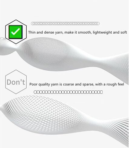 UUONLY سراويل داخلية قصيرة من الحرير الجليدي رفيعة للغاية للنساء، 6 عبوات من الحرير الجليدي بدون خياطة ملابس داخلية متوسطة الارتفاع قابلة للتنفس in Kuwait