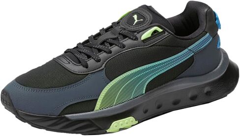 حذاء رياضي رجالي برباط من PUMA Wild Rider Ls كاجوال - أسود in Saudi Arabia