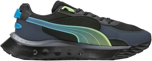 حذاء رياضي رجالي برباط من PUMA Wild Rider Ls كاجوال - أسود in Saudi Arabia