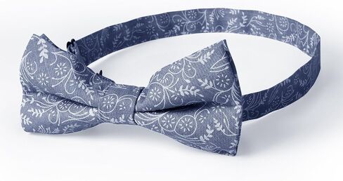 Jacob Alexander Men's Pre-tied Banded Adjustable Floral Bow Tie in Kuwait