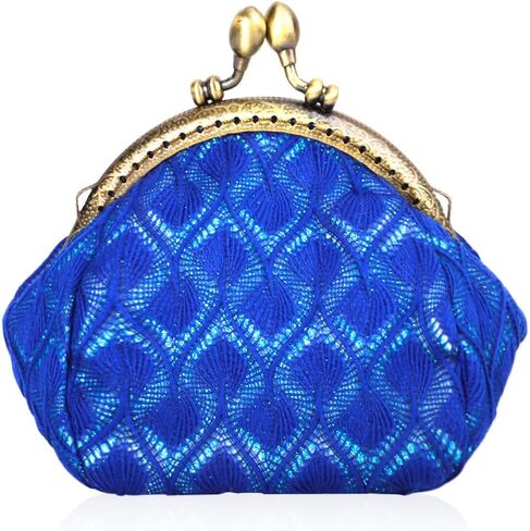 iSuperb® Coin Purse Card Pouch Keys Wallet Cute Classic Jewelry Pouch Clasp Closure Wallet in Saudi Arabia