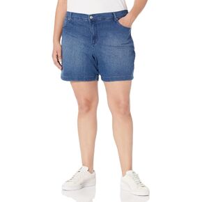 Gloria Vanderbilt Women's Size Amanda Basic Jean Short, Frisco, 20 Plus
