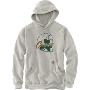 Carhartt Men's 105231 Loose Fit Midweight Hooded Shamrock Sweatshirt in Kuwait