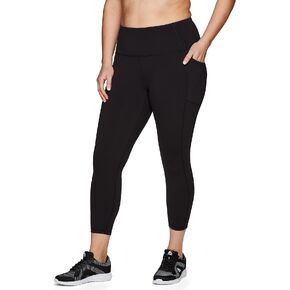 RBX Active Women's Plus Size Stretch Ankle/Full Length Workout Running Gym Yoga Leggings
