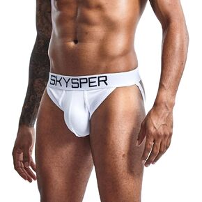 SKYSPER Jockstrap Athletic Supporters for Men Jock Strap Male Underwear Men's Thong Jockstrap Underwear in Kuwait