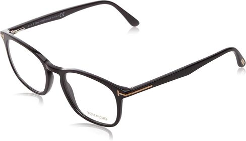 Eyeglasses Tom Ford FT 5505 001 Shiny Black, Rose Gold"t" Logo, 52-19-145 in Saudi Arabia