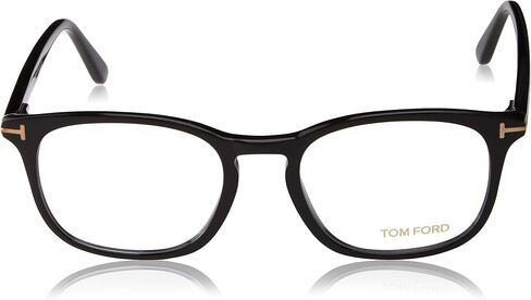 Eyeglasses Tom Ford FT 5505 001 Shiny Black, Rose Gold"t" Logo, 52-19-145 in Saudi Arabia