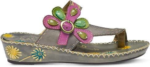 Spring Step L'Artiste Santorini Toe Ring Wedge Sandals in Saudi Arabia