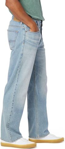 Signature by Levi Strauss & Co. بنطال جينز رجالي فضفاض من Gold Label in Kuwait
