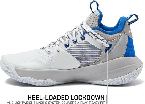 AND1 Attack 3.0 Girls & Boys Basketball Shoes Kids, Boys High Top Sneakers, Youth Size 1 to 7 Kids Basketball Shoes Boys in Kuwait