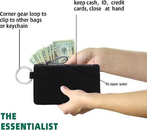 DONGGANGAJI Women's Zip ID Case Wallet Cotton colorful patterns Suitable for ladies Wallet Clutch Coin Purse (Butterfly) in Kuwait