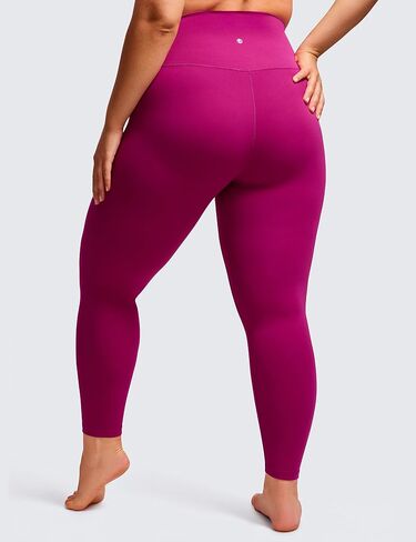 سراويل ضيقة CRZ YOGA Butterluxe مقاس كبير للنساء 25 بوصة - سراويل يوجا عالية الخصر ناعمة للتمرين من الألياف اللدنة 3X 4X in Kuwait