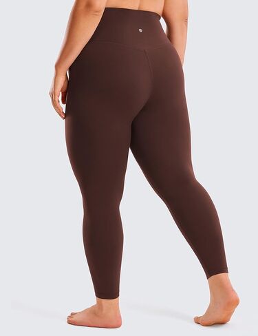 سراويل ضيقة CRZ YOGA Butterluxe مقاس كبير للنساء 25 بوصة - سراويل يوجا عالية الخصر ناعمة للتمرين من الألياف اللدنة 3X 4X in Kuwait