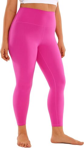 سراويل ضيقة CRZ YOGA Butterluxe مقاس كبير للنساء 25 بوصة - سراويل يوجا عالية الخصر ناعمة للتمرين من الألياف اللدنة 3X 4X in Kuwait