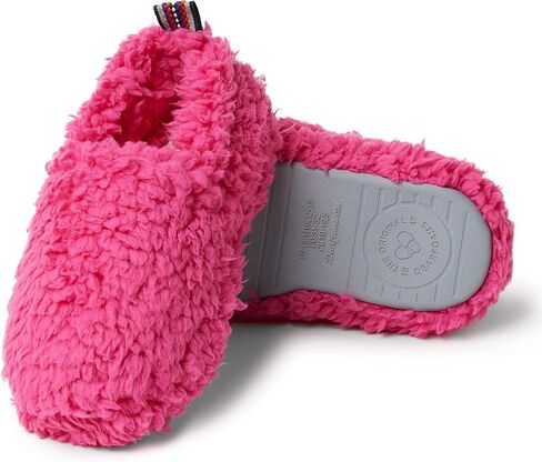 Dearfoams Unisex-Child Washable Skye Pile Closed Back Slipper in Saudi Arabia