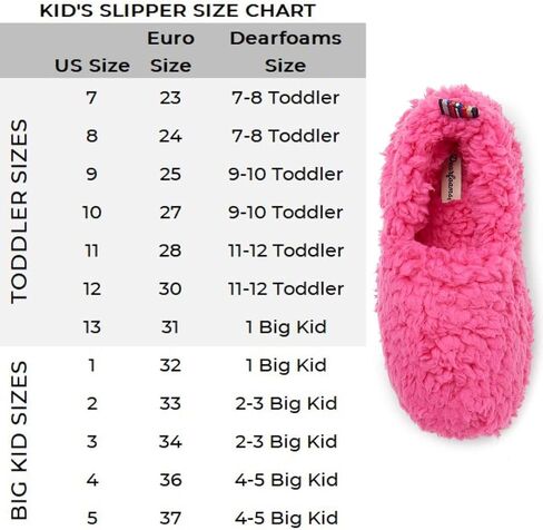 Dearfoams Unisex-Child Washable Skye Pile Closed Back Slipper in Saudi Arabia