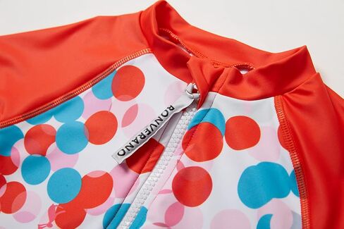 Baby Girl One Piece Swimsuit Full Zip UPF 50+ Sun Protection Sunsuit in Kuwait