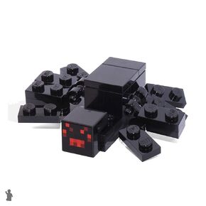 LEGO Minecraft Minifigure - Black Spider Animal (from Set 21118) in Saudi Arabia