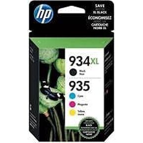 HP 934XL/935 High Yield Black and Standard C/M/Y Color Ink Cartridges Combo Pack in Saudi Arabia