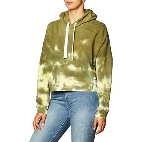 Calvin Klein Women's Tie Dye Crop Hoodie Sweatshirt in Saudi Arabia