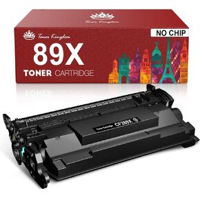 خرطوشة حبر بديلة متوافقة مع Toner Kingdom لطابعة HP 89X CF289X 89A CF289A لطابعة HP Enterprise M507N M507DN M507X MFP M528C M528Z M528DN M528F (أسود، عبوة واحدة) in Kuwait