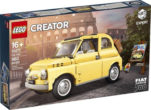 LEGO Creator Expert Fiat 500 10271 Toy Car Building Set for Adults and Fans of Model Kits Sets Idea (960 Pieces) in Saudi Arabia