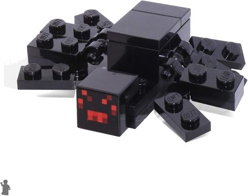 LEGO Minecraft Minifigure - Black Spider Animal (from Set 21118) in Saudi Arabia