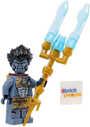 LEGO Ninjago: Benthomaar King of Merlopia with Trident in Saudi Arabia