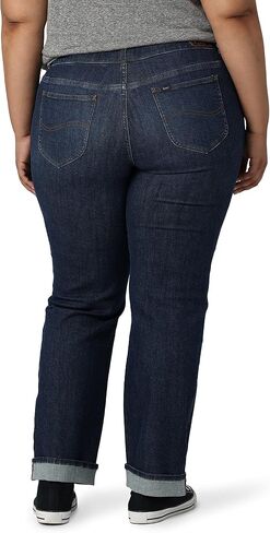 Lee Women's Plus Size Mid Rise Boyfriend Jean in Saudi Arabia
