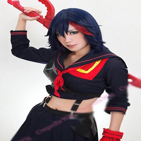 Men's Beautiful Male Black Short Straight Hair Wig/Wigs Cosplay Party in Saudi Arabia
