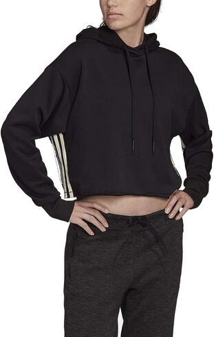 adidas Women's Must Haves Cropped Hoodie in Kuwait