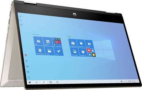 2020 HP Pavilion x360 14" FHD WLED Touchscreen 2-in-1 Convertible Laptop, Intel Core i5-1035G1 up to 3.6GHz, 8GB DDR4, 256GB SSD, 802.11ac, Bluetooth, Webcam, HDMI, Fingerprint Reader, Windows 10 in Kuwait
