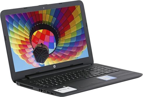 HP Notebook Laptop 15.6 HD Vibrant Display Quad Core AMD E2-7110 APU 1.8GHz 4GB RAM 500GB HDD DVD Windows 10 in Kuwait