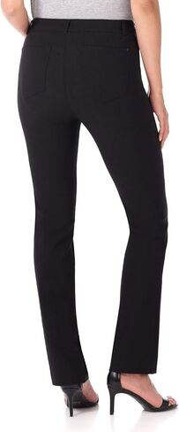 Rekucci Women's 5 Pocket Straight Leg Pant with Stretch Waistband in Saudi Arabia