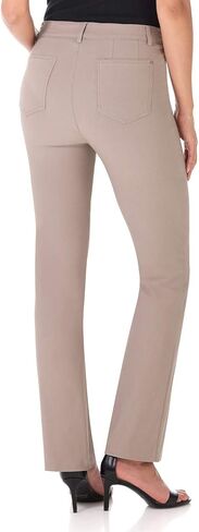 Rekucci Women's 5 Pocket Straight Leg Pant with Stretch Waistband in Saudi Arabia