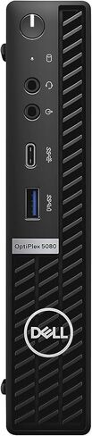 Dell OptiPlex 5000 5080 Desktop Computer - Intel Core i5 10th Gen i5-10500T Hexa-core (6 Core) 2.30 GHz - 16 GB RAM DDR4 SDRAM - 256 GB SSD - Micro PC - Windows 10 Pro 64-bit - Intel UHD Graphics 630 in Saudi Arabia