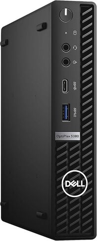 Dell OptiPlex 5000 5080 Desktop Computer - Intel Core i5 10th Gen i5-10500T Hexa-core (6 Core) 2.30 GHz - 16 GB RAM DDR4 SDRAM - 256 GB SSD - Micro PC - Windows 10 Pro 64-bit - Intel UHD Graphics 630 in Saudi Arabia