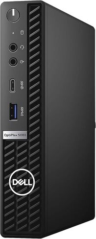 Dell OptiPlex 5000 5080 Desktop Computer - Intel Core i5 10th Gen i5-10500T Hexa-core (6 Core) 2.30 GHz - 16 GB RAM DDR4 SDRAM - 256 GB SSD - Micro PC - Windows 10 Pro 64-bit - Intel UHD Graphics 630 in Saudi Arabia