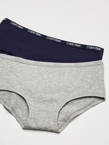 Calvin Klein Girls' Underwear Cotton Hipster Panty, 5 Pack in Kuwait
