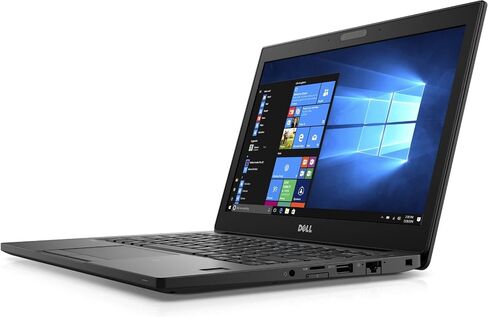 Dell Latitude 7280 FHD Touch Screen, Intel Core i5-6300U X2 2.4GHz 8GB 256GB SSD 12.5 inches, Black (Renewed) in Saudi Arabia