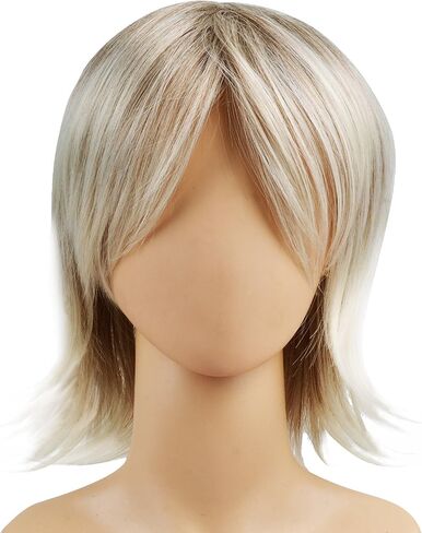 Wigs for Mens' Death Note Male Short Hair Wig Costume Cosplay Wigs (Dark Brown) in Kuwait