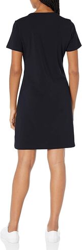 Calvin Klein Women's Relax Short Sleeve Midi Logo T-Shirt Dress in Saudi Arabia