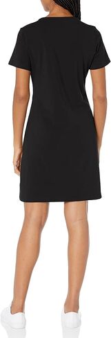 Calvin Klein Women's Relax Short Sleeve Midi Logo T-Shirt Dress in Saudi Arabia