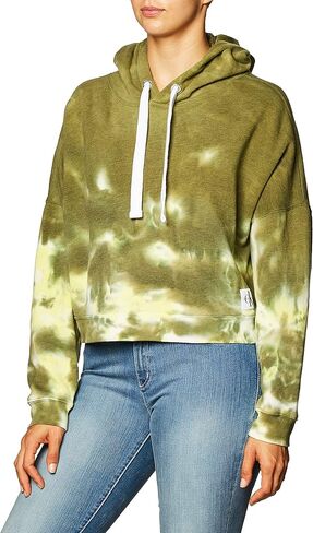 Calvin Klein Women's Tie Dye Crop Hoodie Sweatshirt in Saudi Arabia