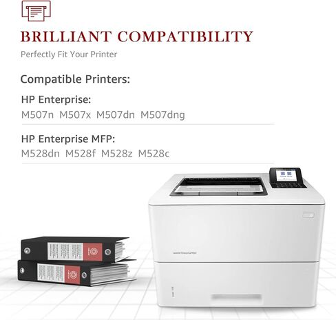 خرطوشة حبر بديلة متوافقة مع Toner Kingdom لطابعة HP 89X CF289X 89A CF289A لطابعة HP Enterprise M507N M507DN M507X MFP M528C M528Z M528DN M528F (أسود، عبوة واحدة) in Kuwait