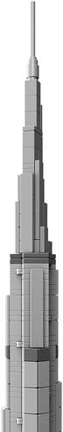 LEGO Architecture Burj Khalifa 21031 Landmark Building Set in Saudi Arabia